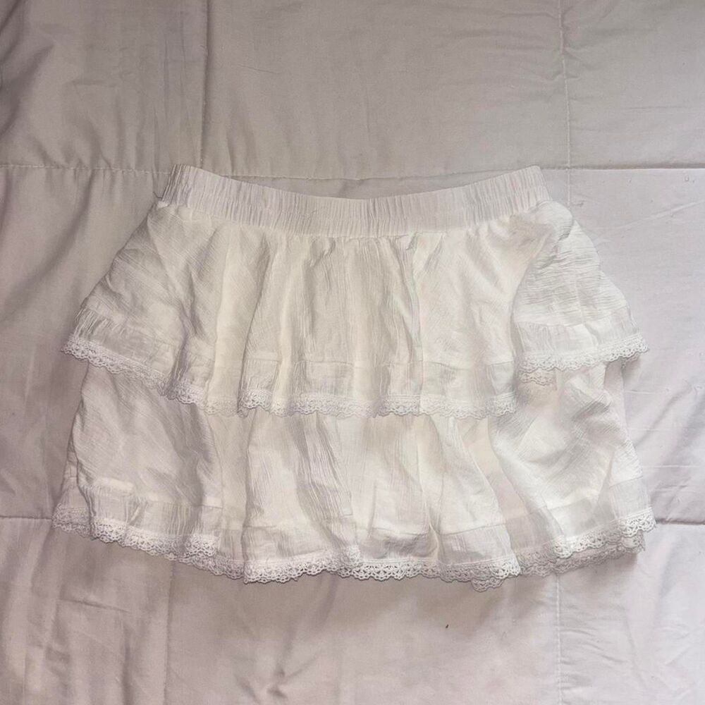 Tillys Women's White Skirt
